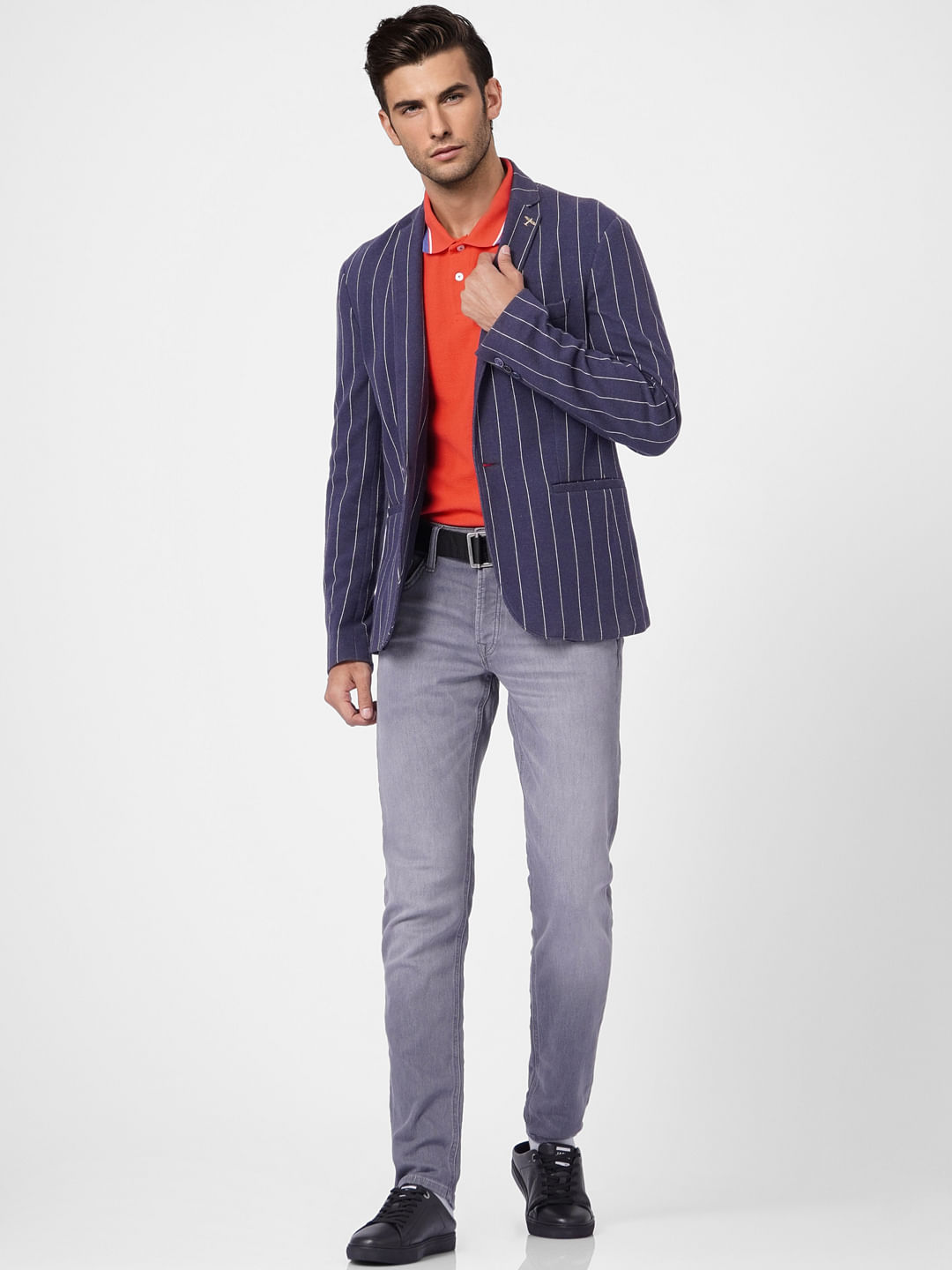 Light Blue Low Rise Glenn Slim Fit Jeans