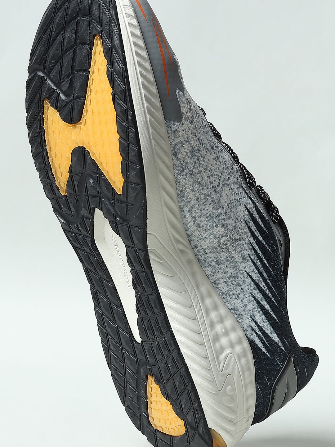 Grey Abstract Printed Sneakers