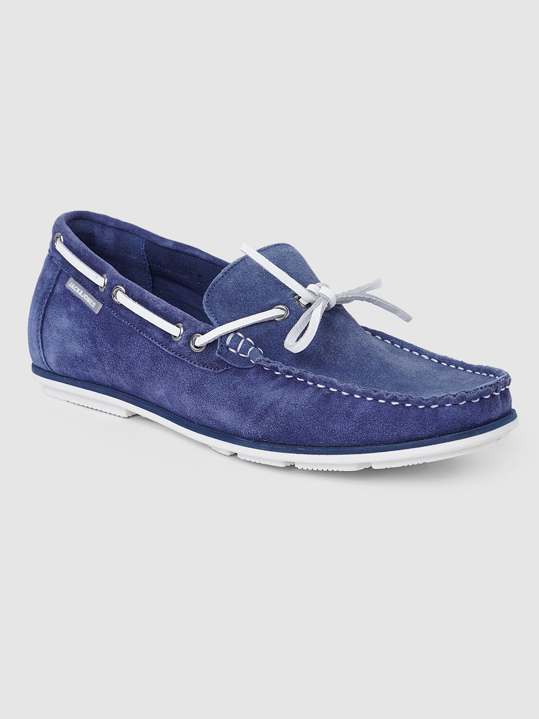 Blue Suede Loafers