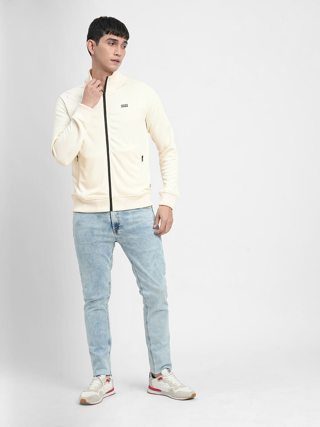 White Track Jacket