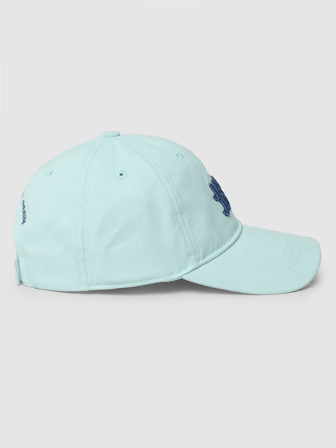 Boys Green Logo Print Baseball Cap