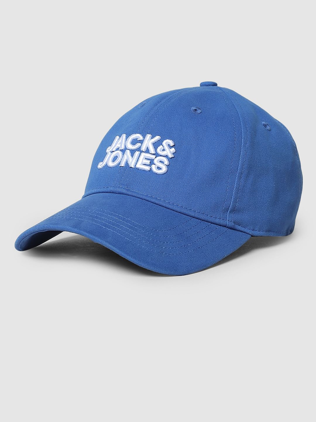 Boys Blue Logo Print Baseball Cap