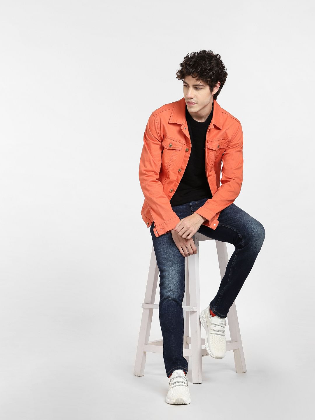 Dark Blue Low Rise Ben Skinny Jeans