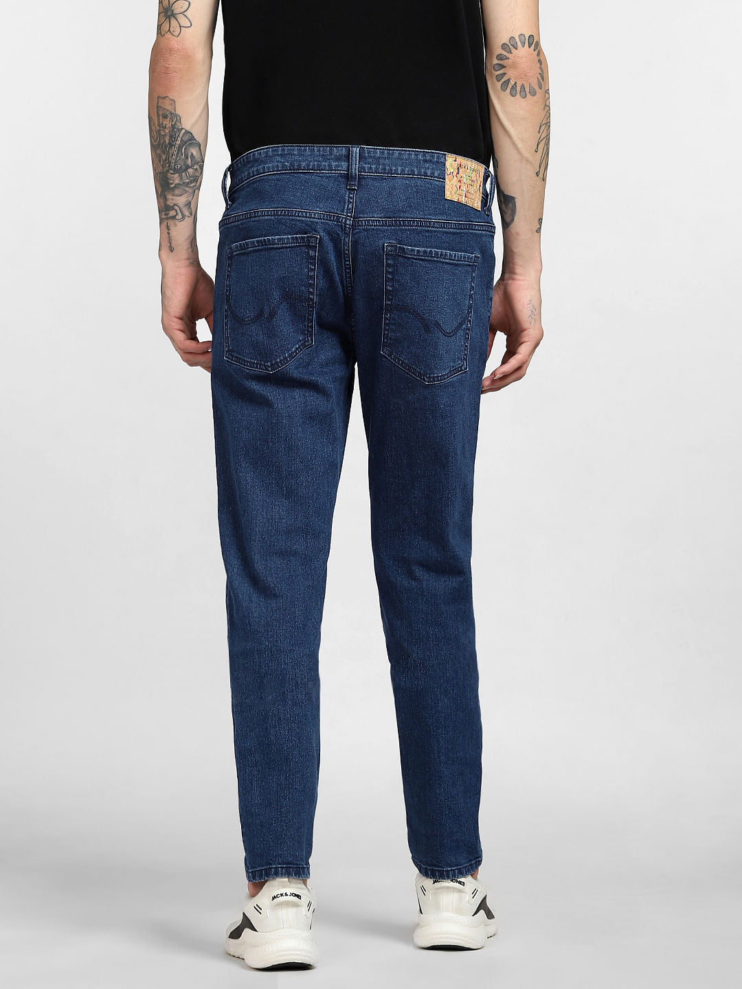Dark Blue Low Rise Ben Skinny Jeans