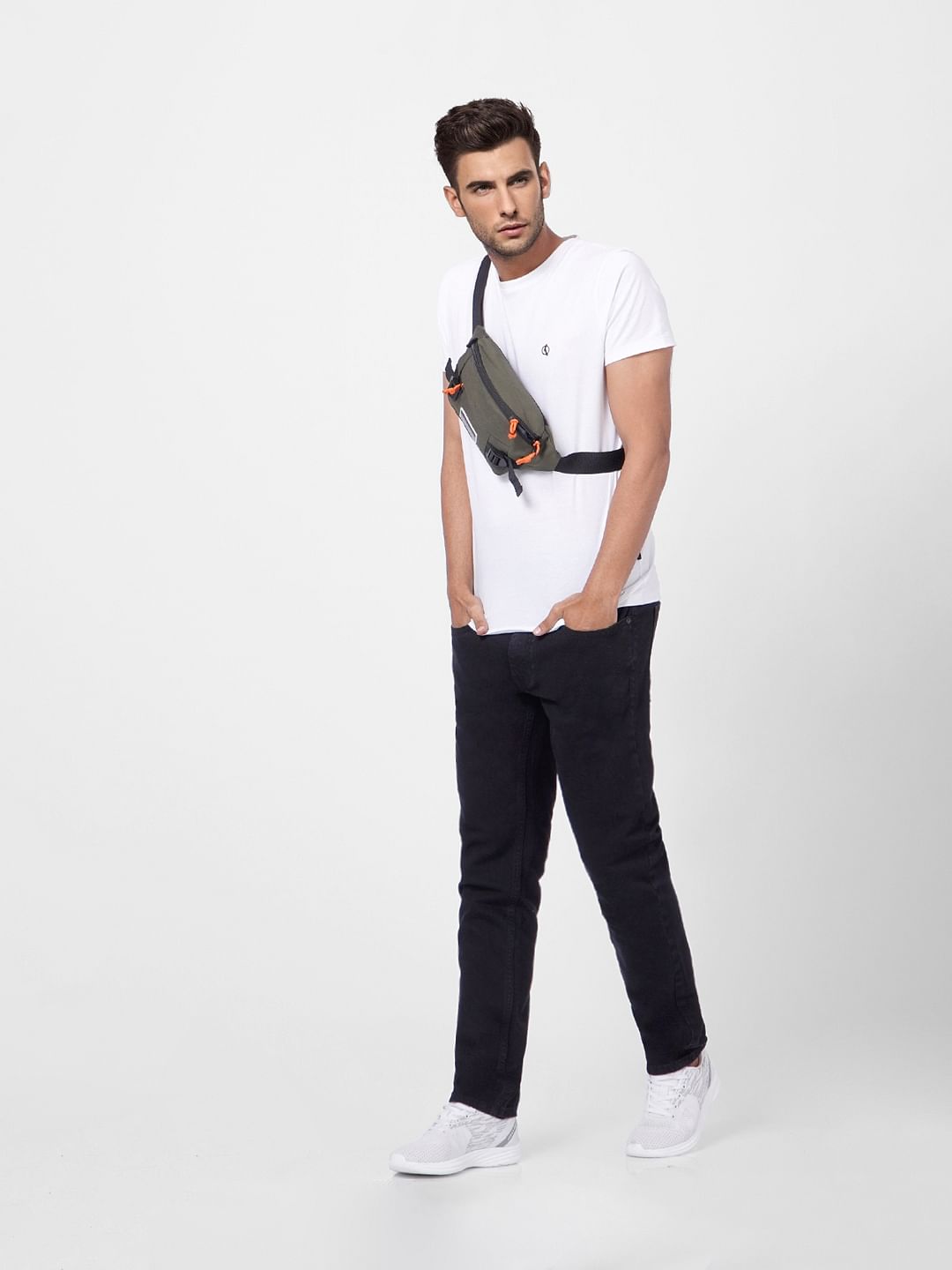 Black Low Rise Ben Skinny Jeans