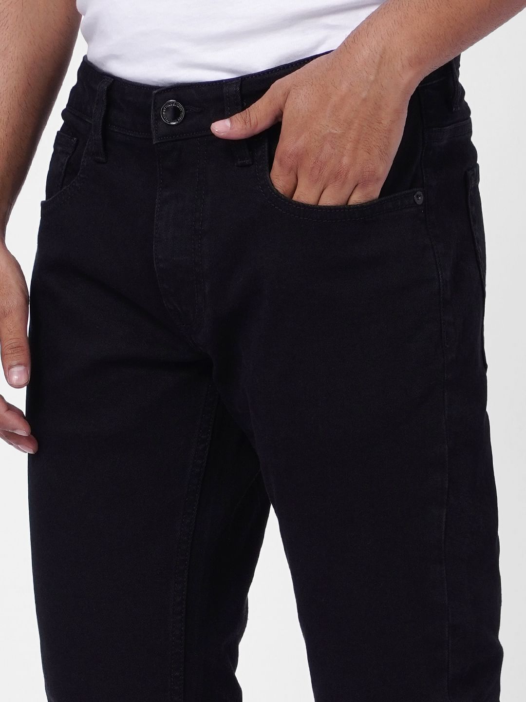 Black Low Rise Ben Skinny Jeans