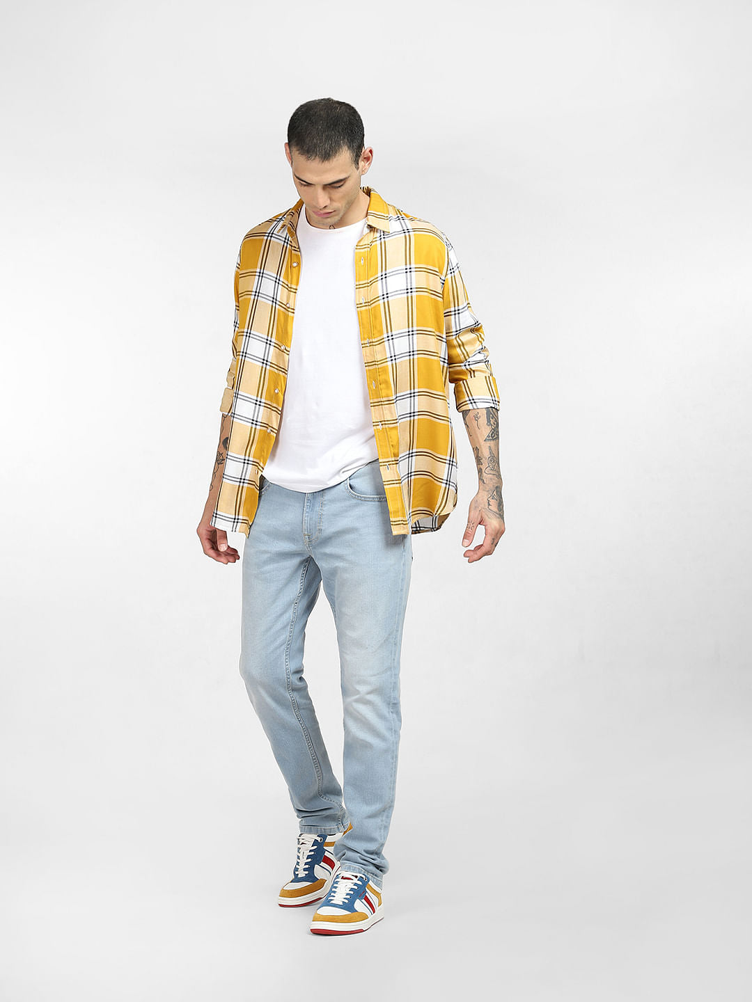 Light Blue Low Rise Ben Skinny Jeans