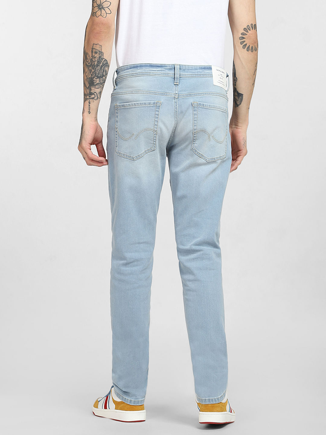 Light Blue Low Rise Ben Skinny Jeans
