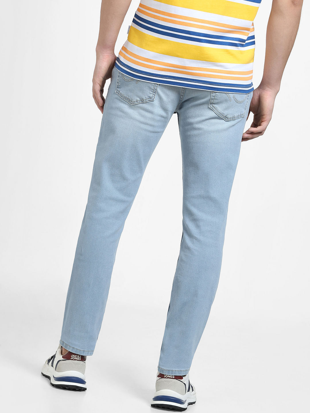 Light Blue Low Rise Glenn Slim Jeans