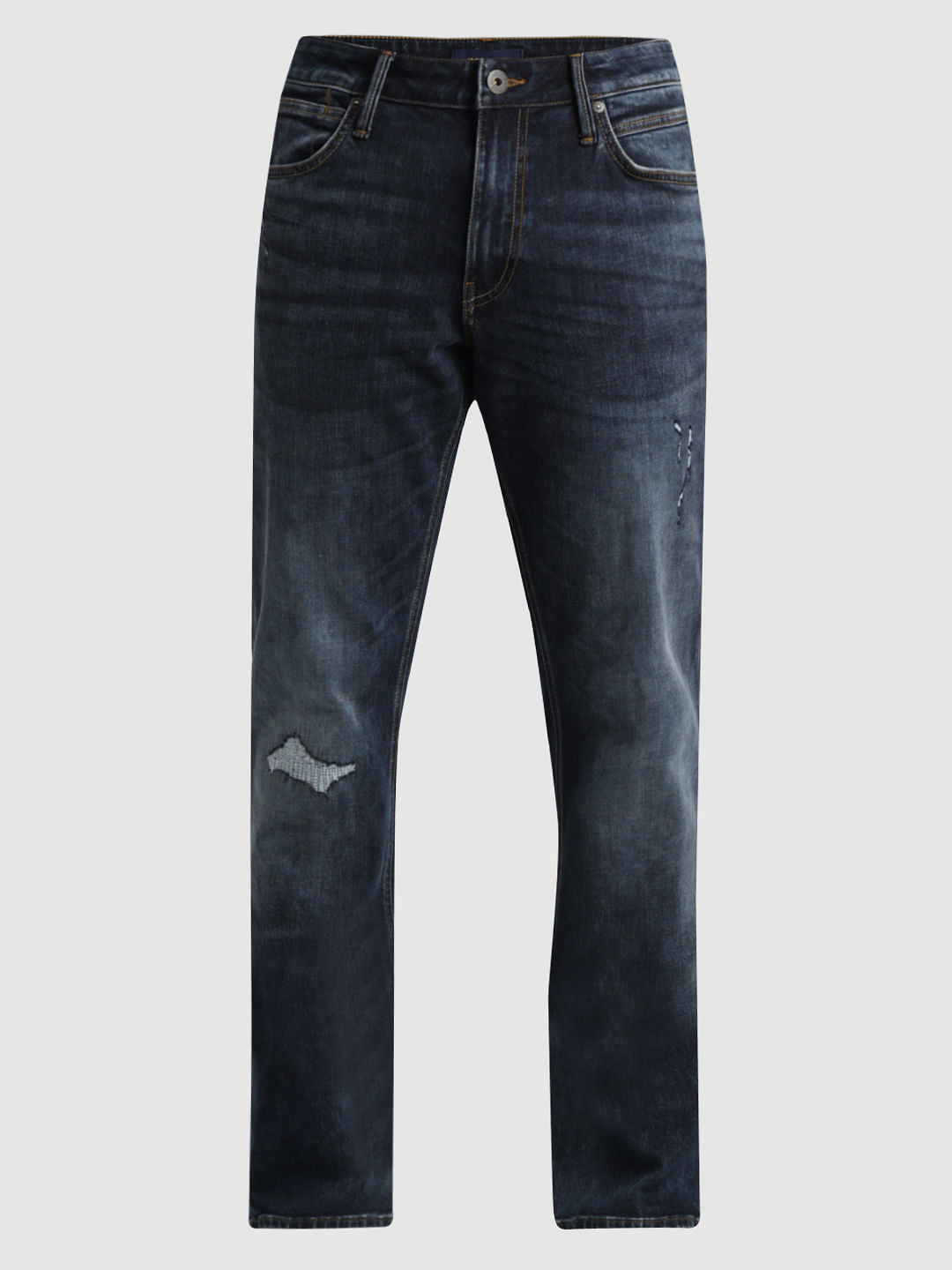 Distressed Low Rise Regular Fit Jeans