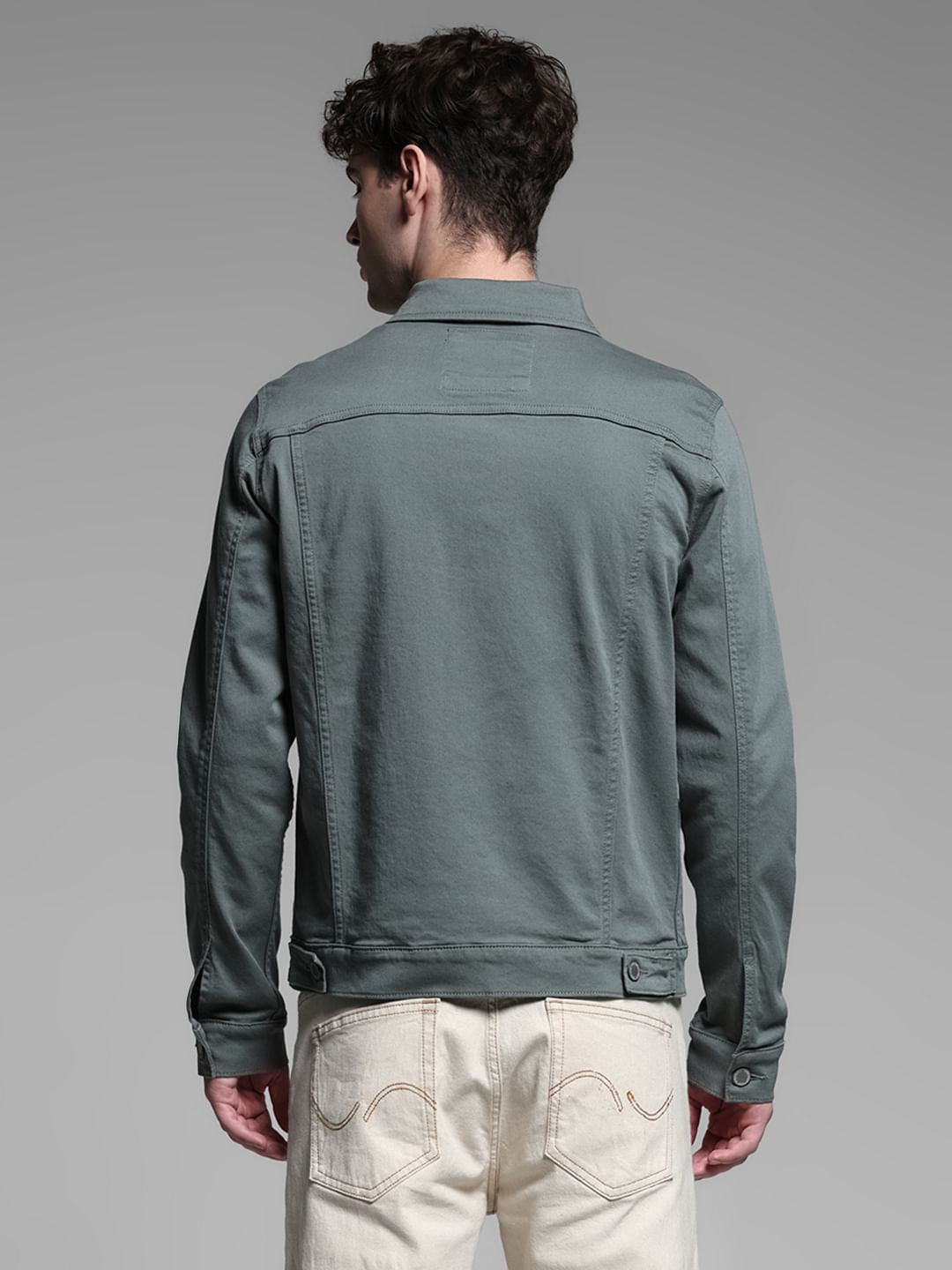 GREEN LONG SLEEVES JACKET