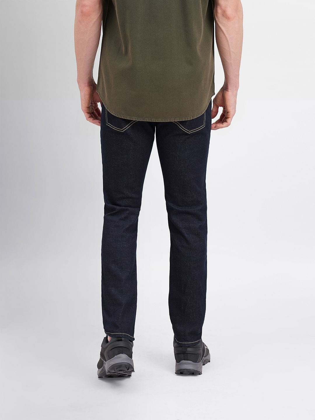 Dark Blue Low Rise Ben Skinny Jeans
