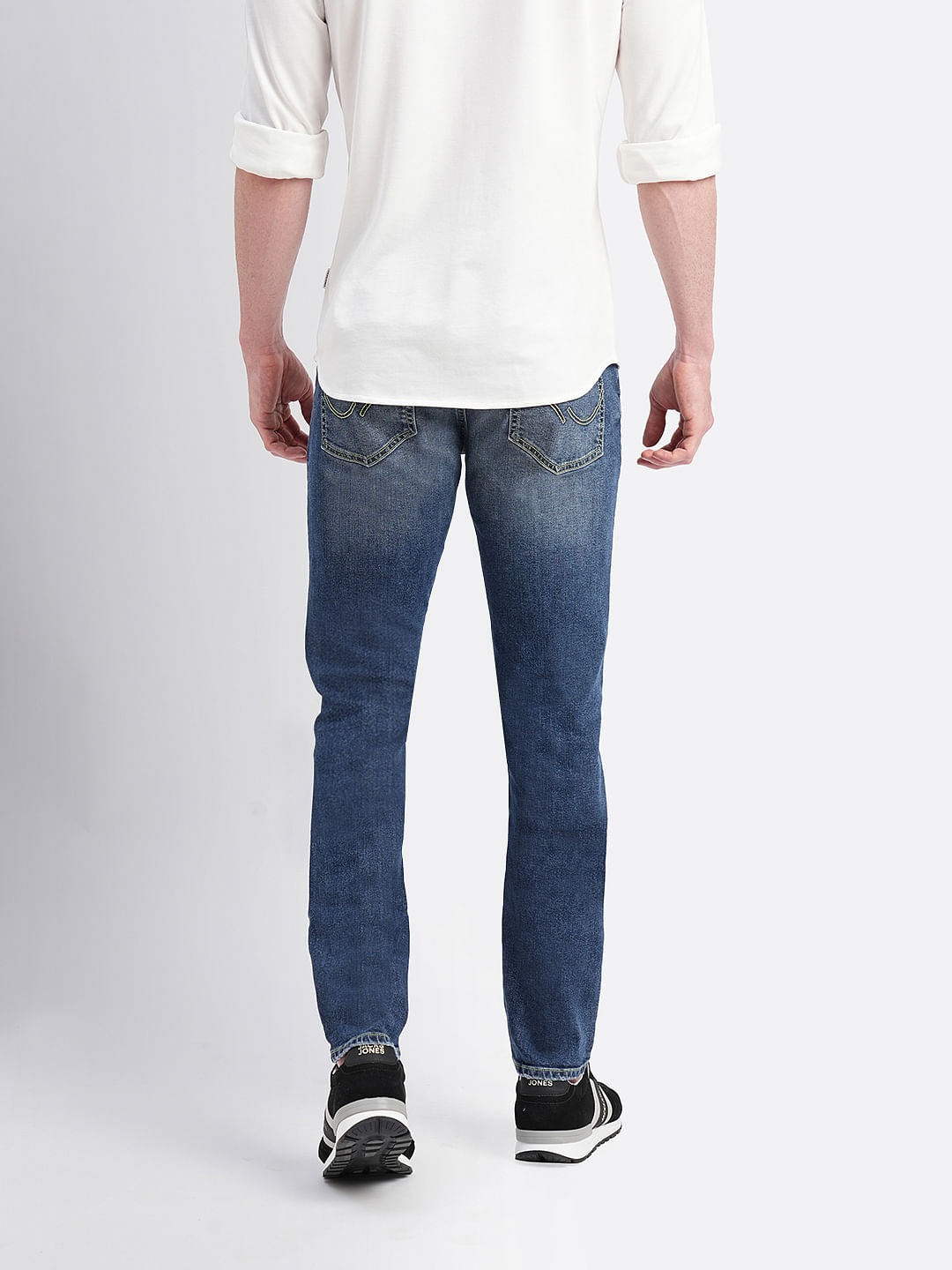 Dark Blue Low Rise Ben Skinny Jeans