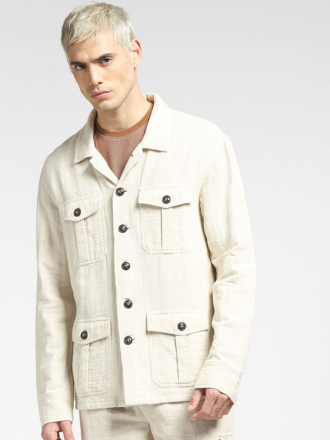 Beige Overshirt