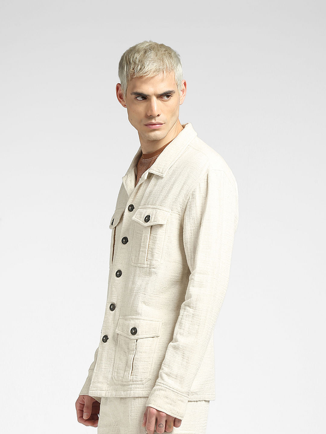 Beige Overshirt