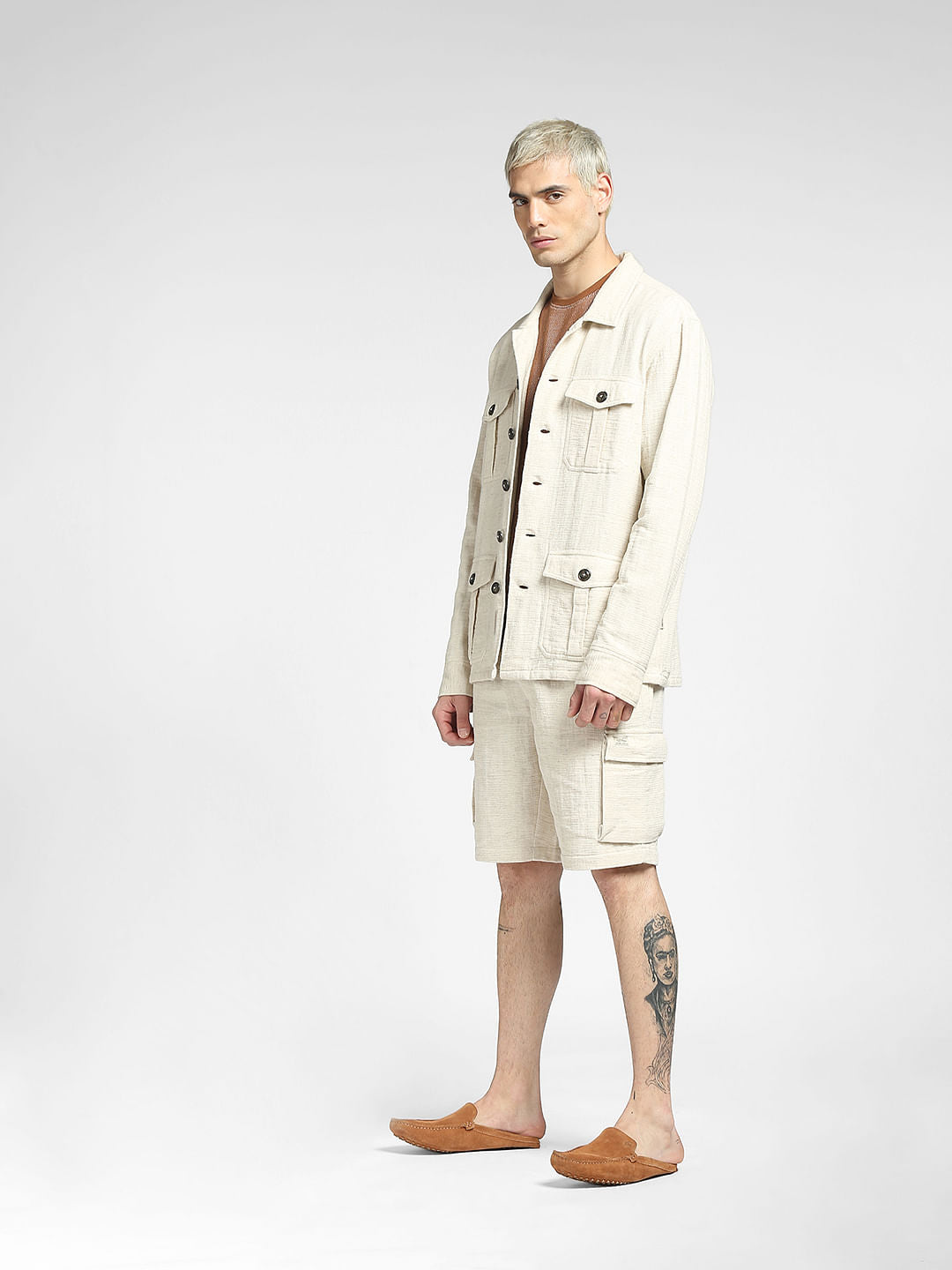 Beige Overshirt