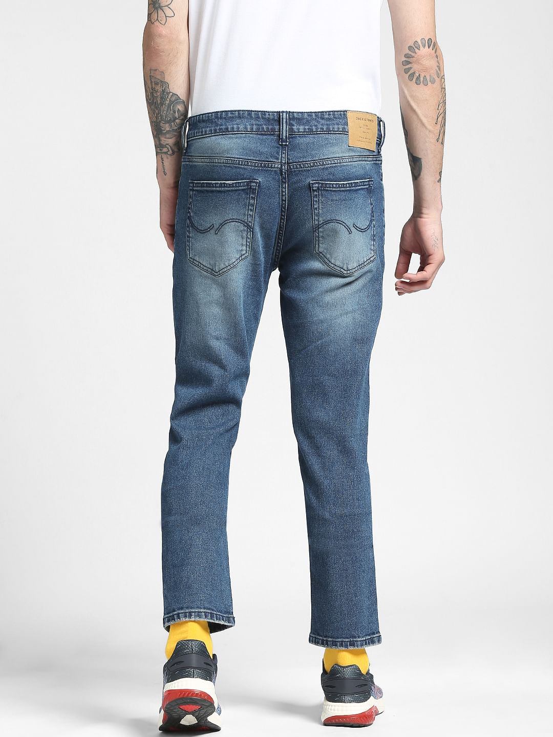 Blue Low Rise Ben Skinny Jeans