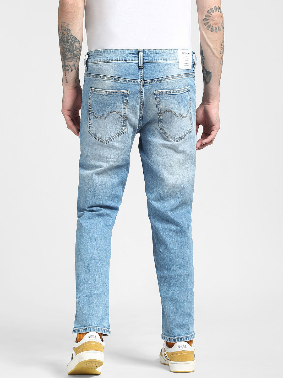 Blue Low Rise Ben Skinny Jeans