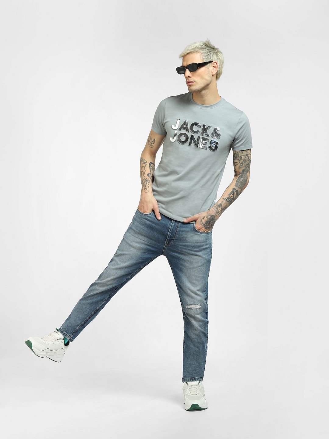 Blue Low Rise Ben Skinny Jeans