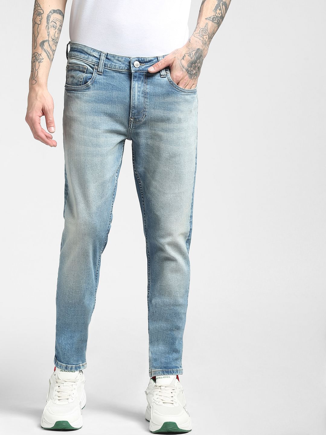 Light Blue Low Rise Ben Skinny Jeans