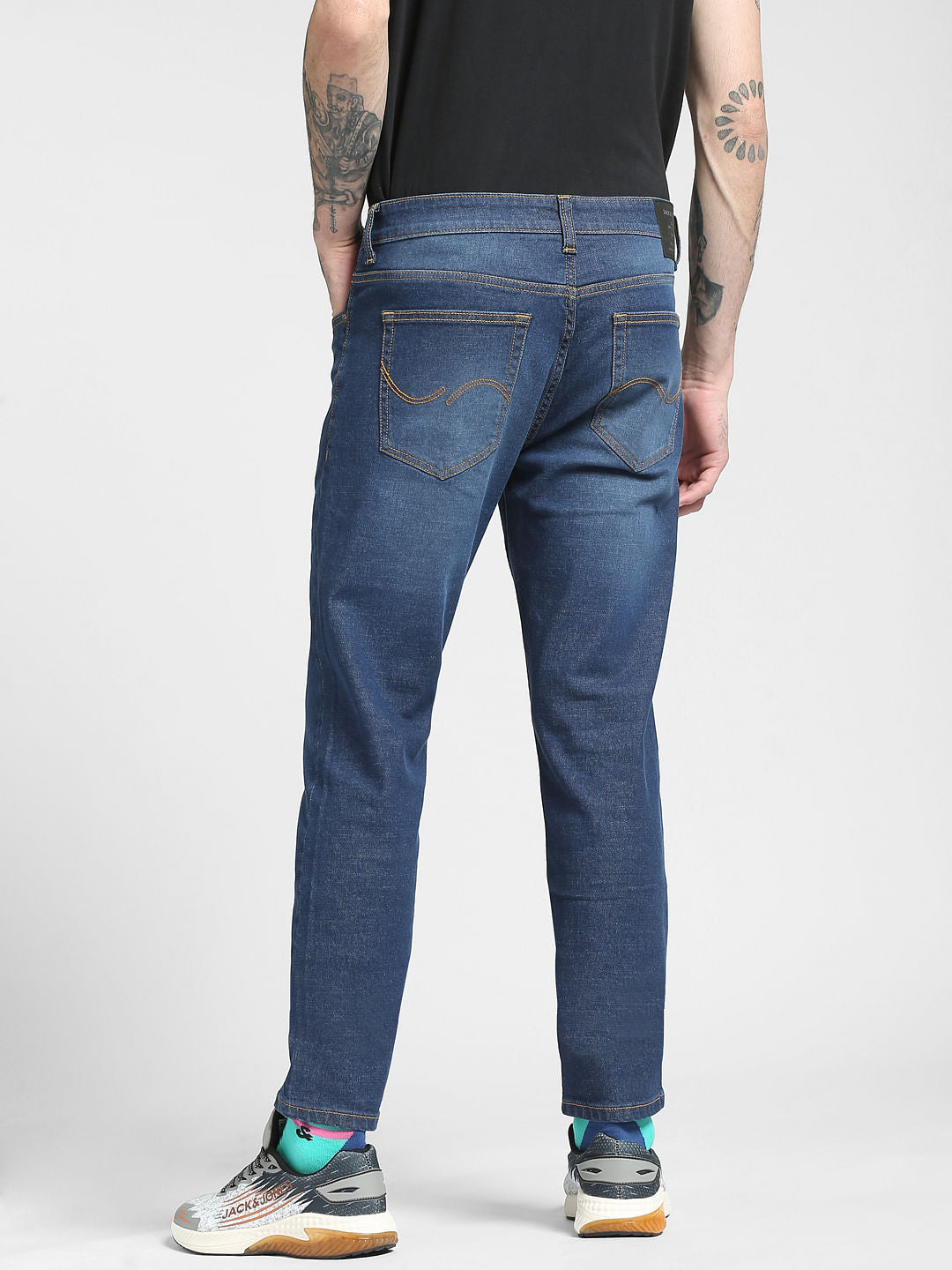 Blue Low Rise Ben Skinny Jeans