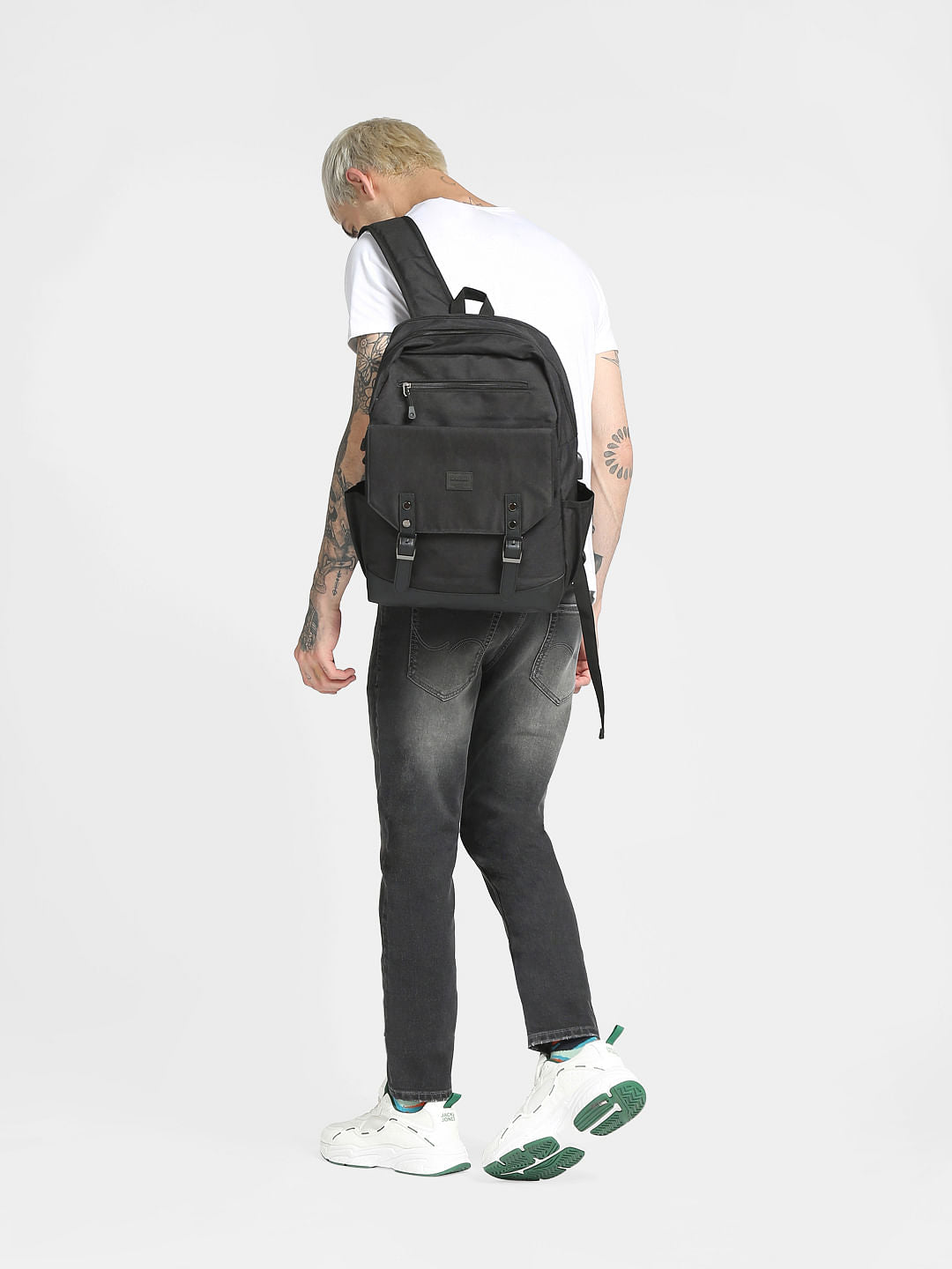 Grey Low Rise Glenn Slim Jeans