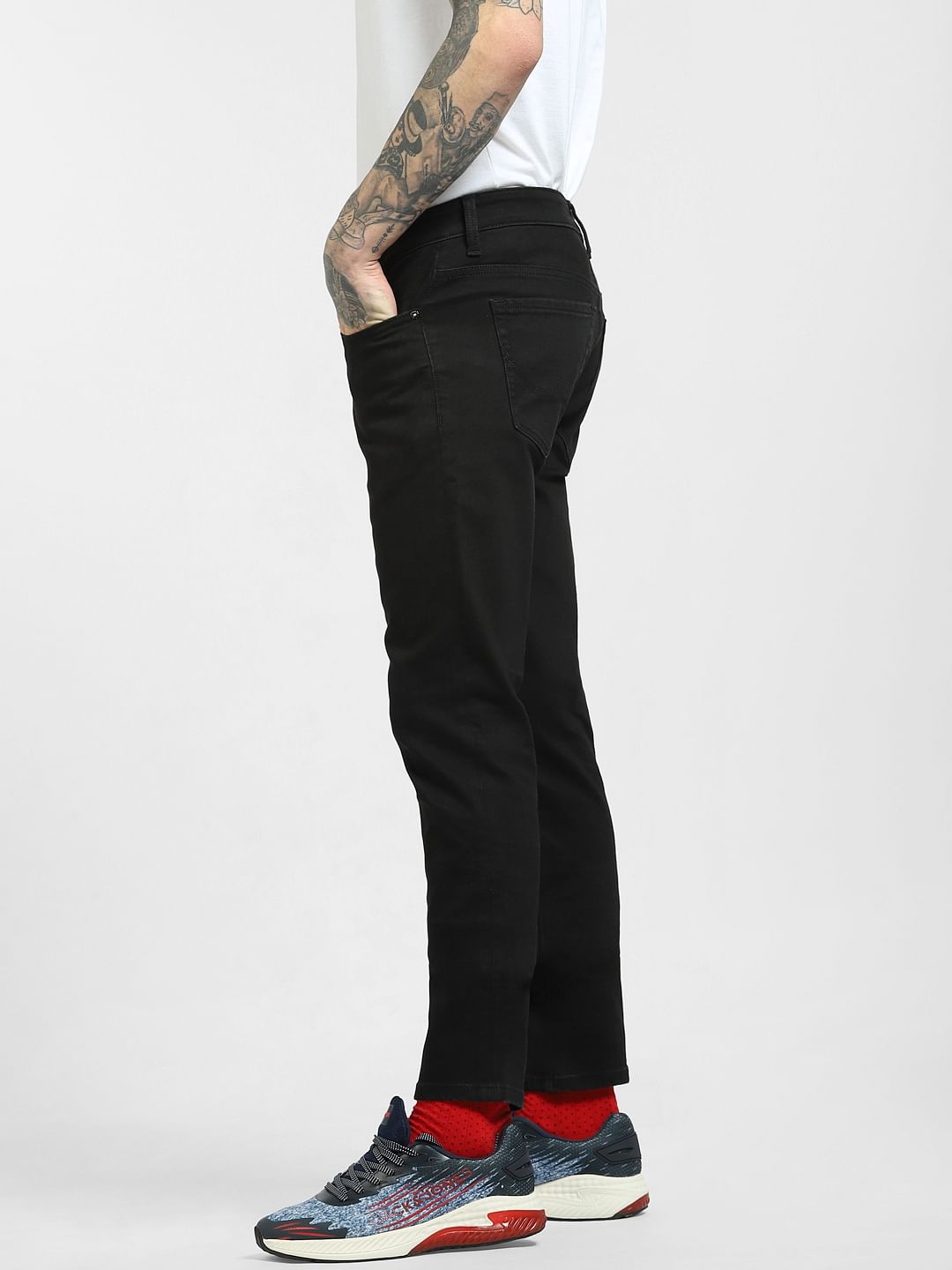 Black Low Rise Ben Skinny Jeans