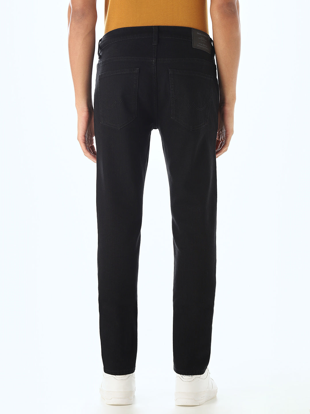 Men's Black Skinny Fit Stretch Jeans