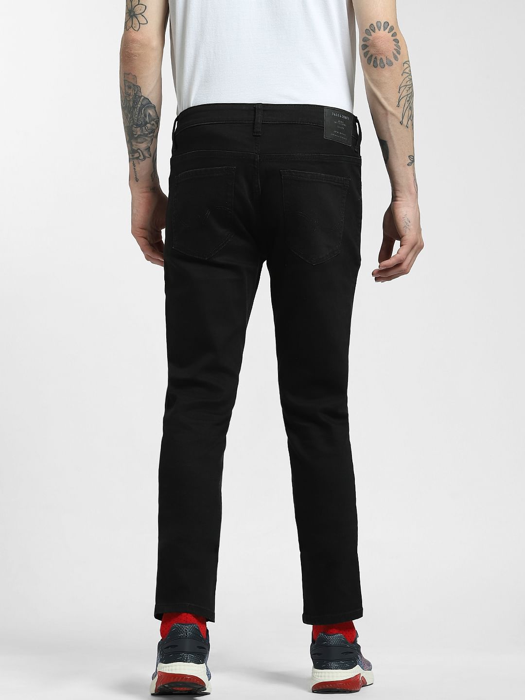 Black Low Rise Ben Skinny Jeans