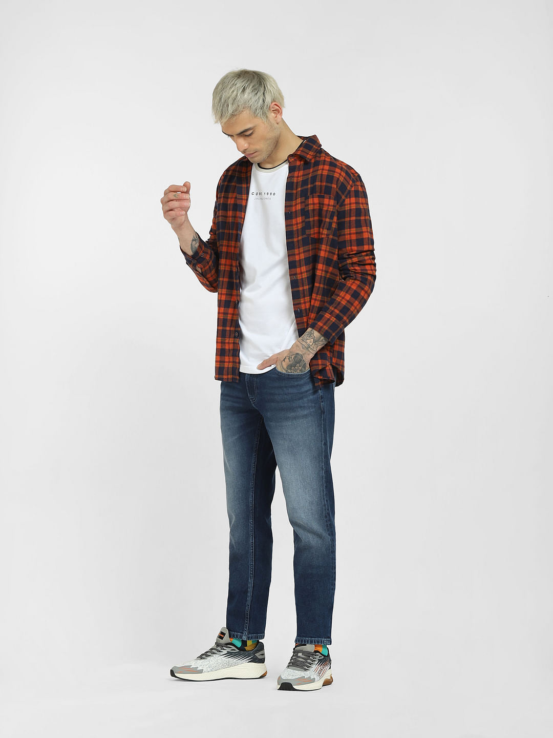 Blue Low Rise Ben Skinny Jeans