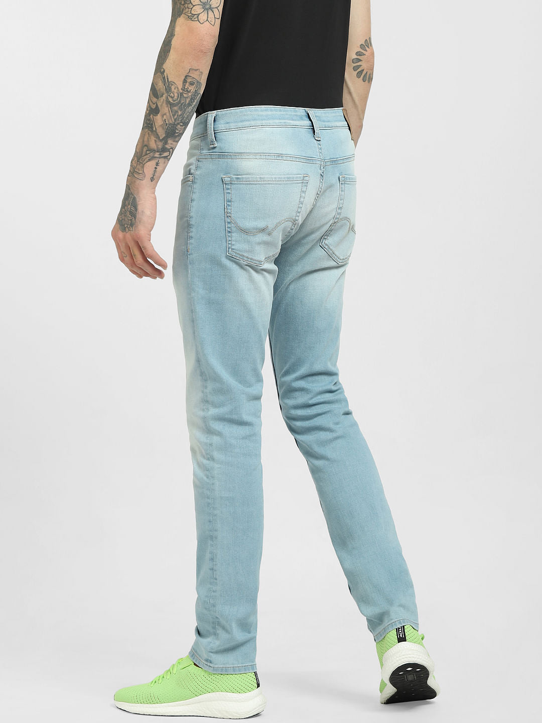 Blue Low Rise Ben Skinny Jeans