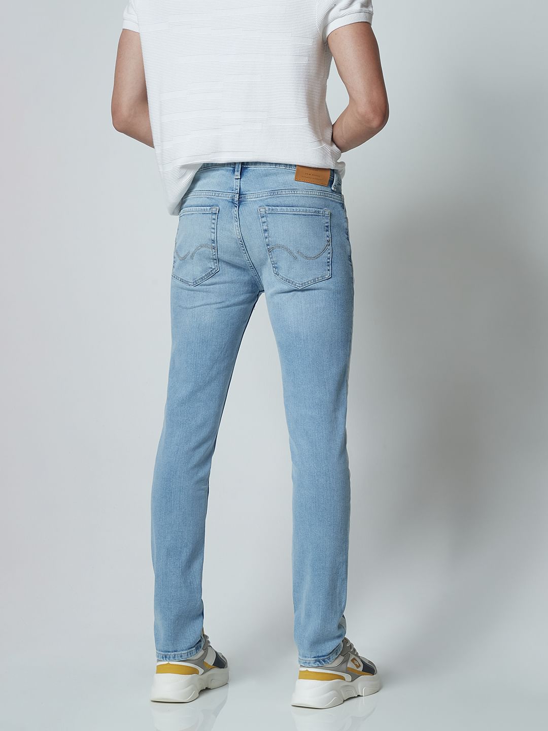 Light Blue Low Rise Ben Skinny Jeans