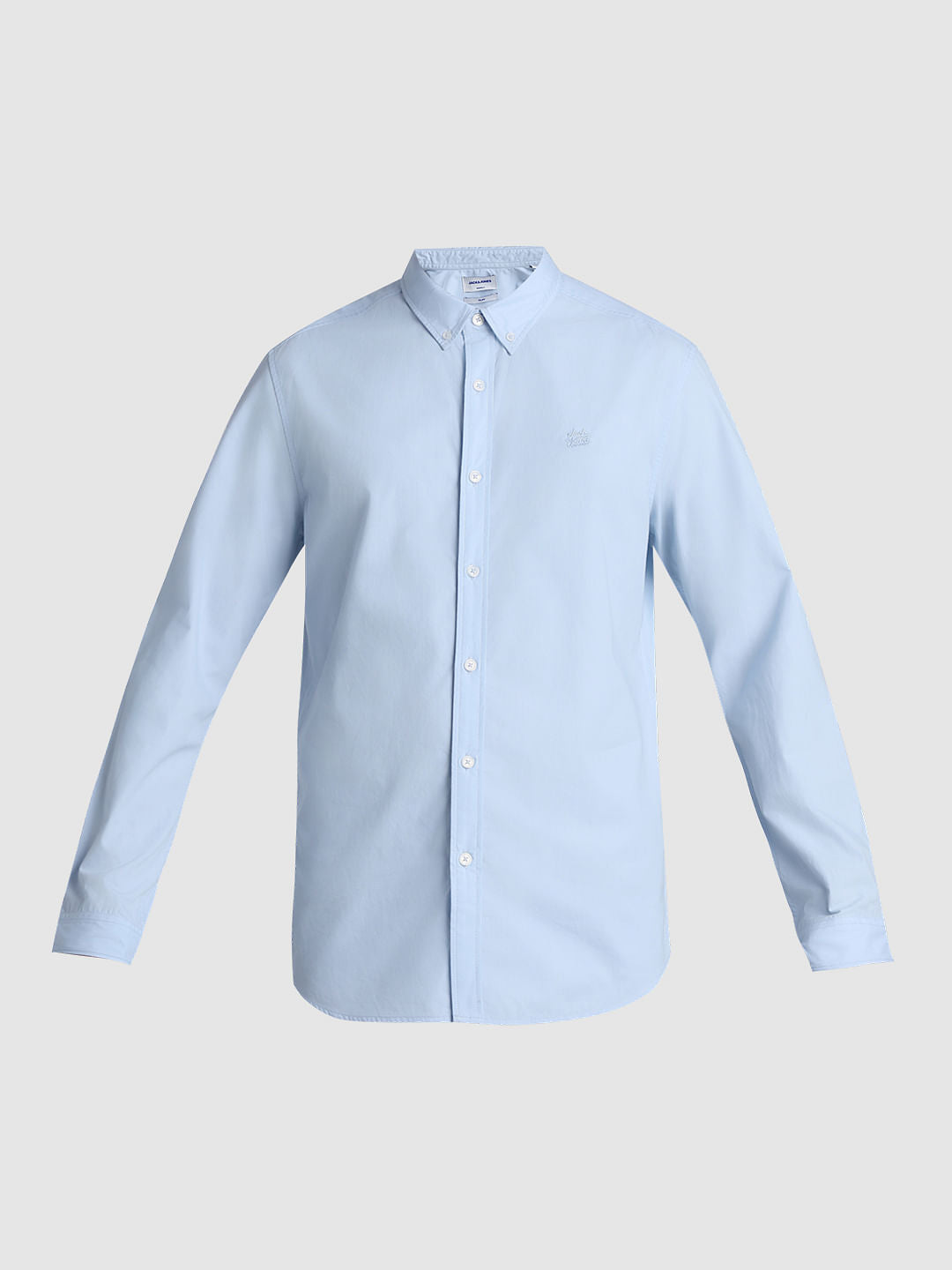 Blue Cotton Full Sleeves Shirt