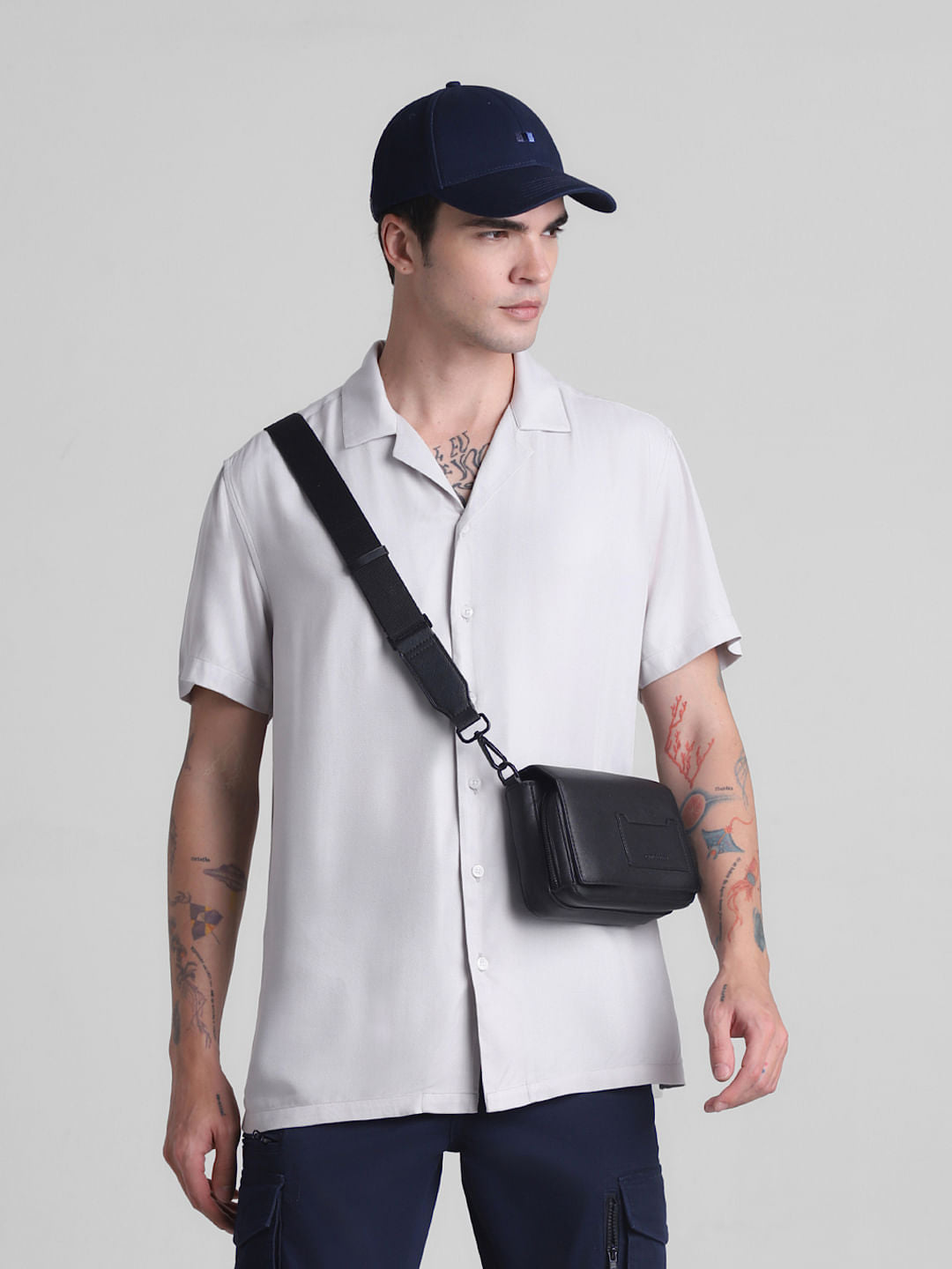 Blue Short Sleeves Shirt