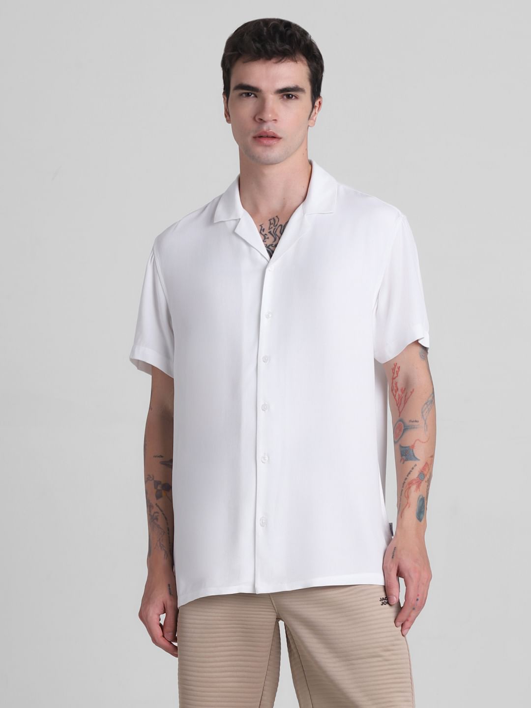White Short Sleeves Shirt