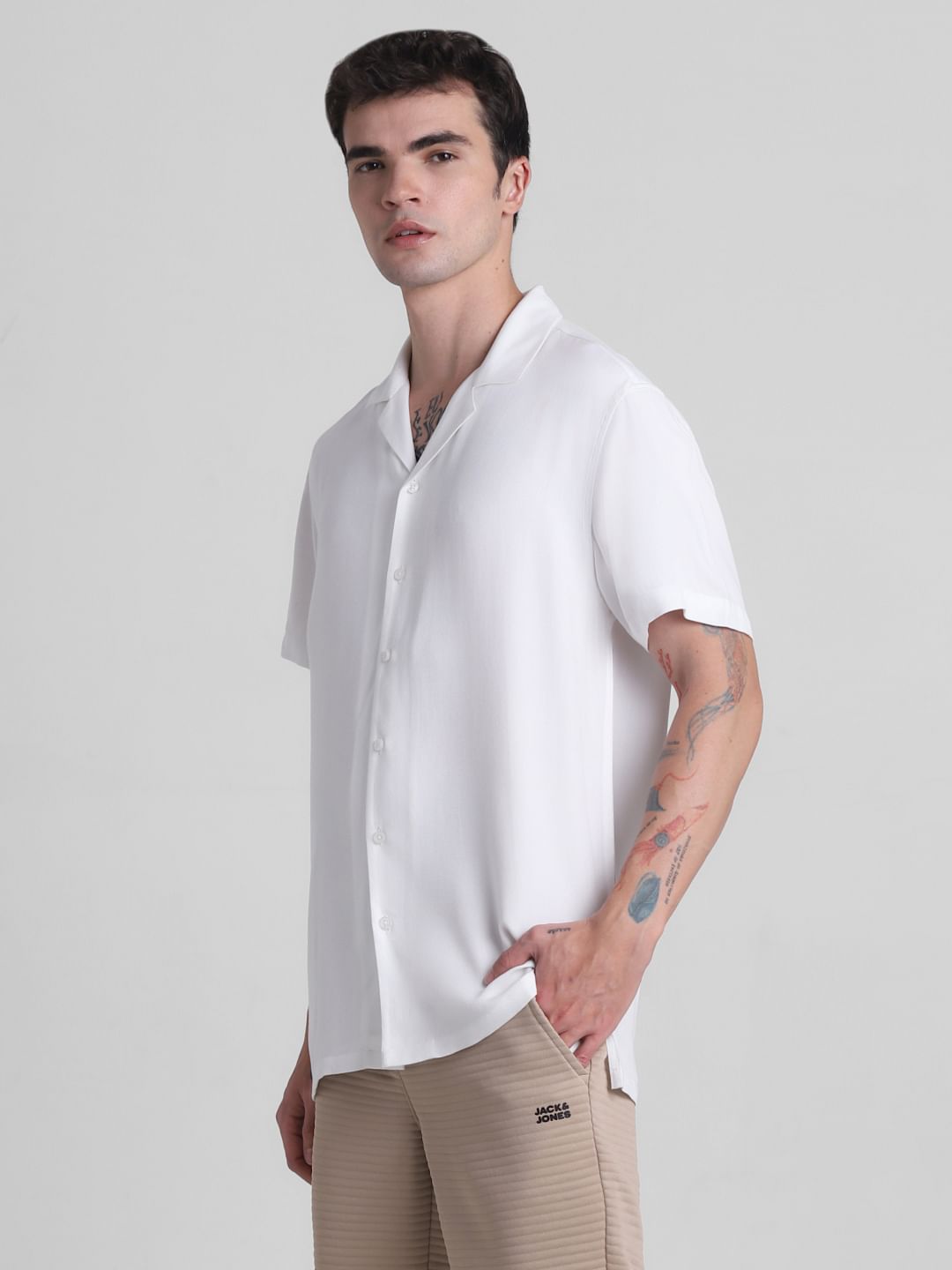 White Short Sleeves Shirt