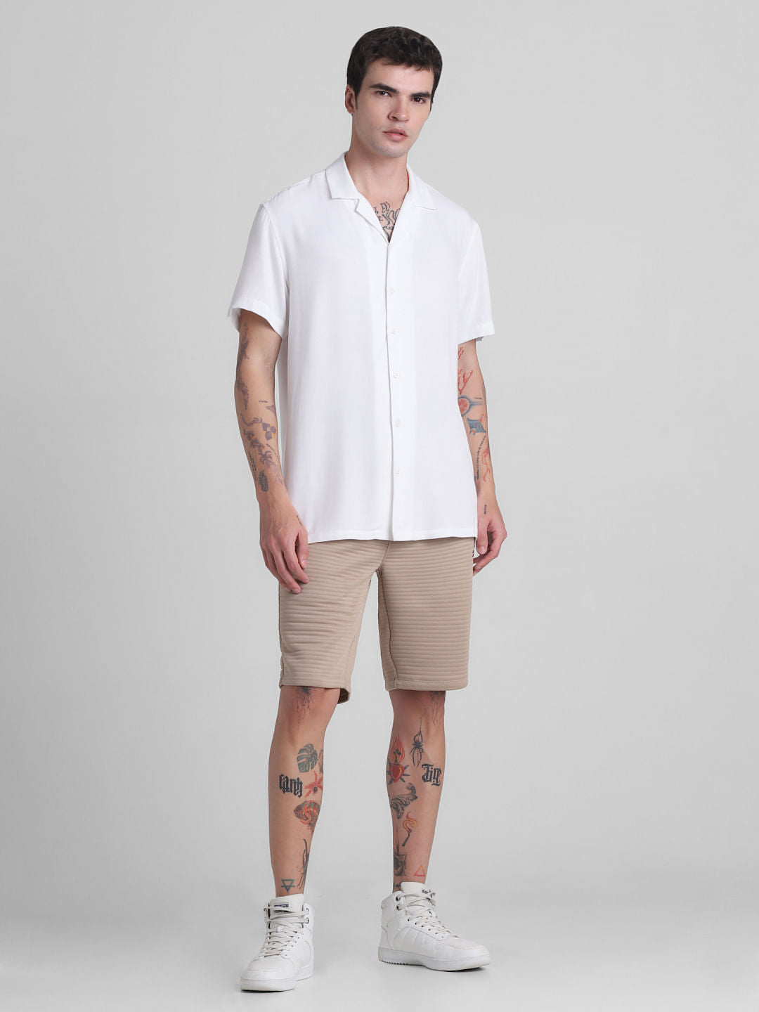 White Short Sleeves Shirt
