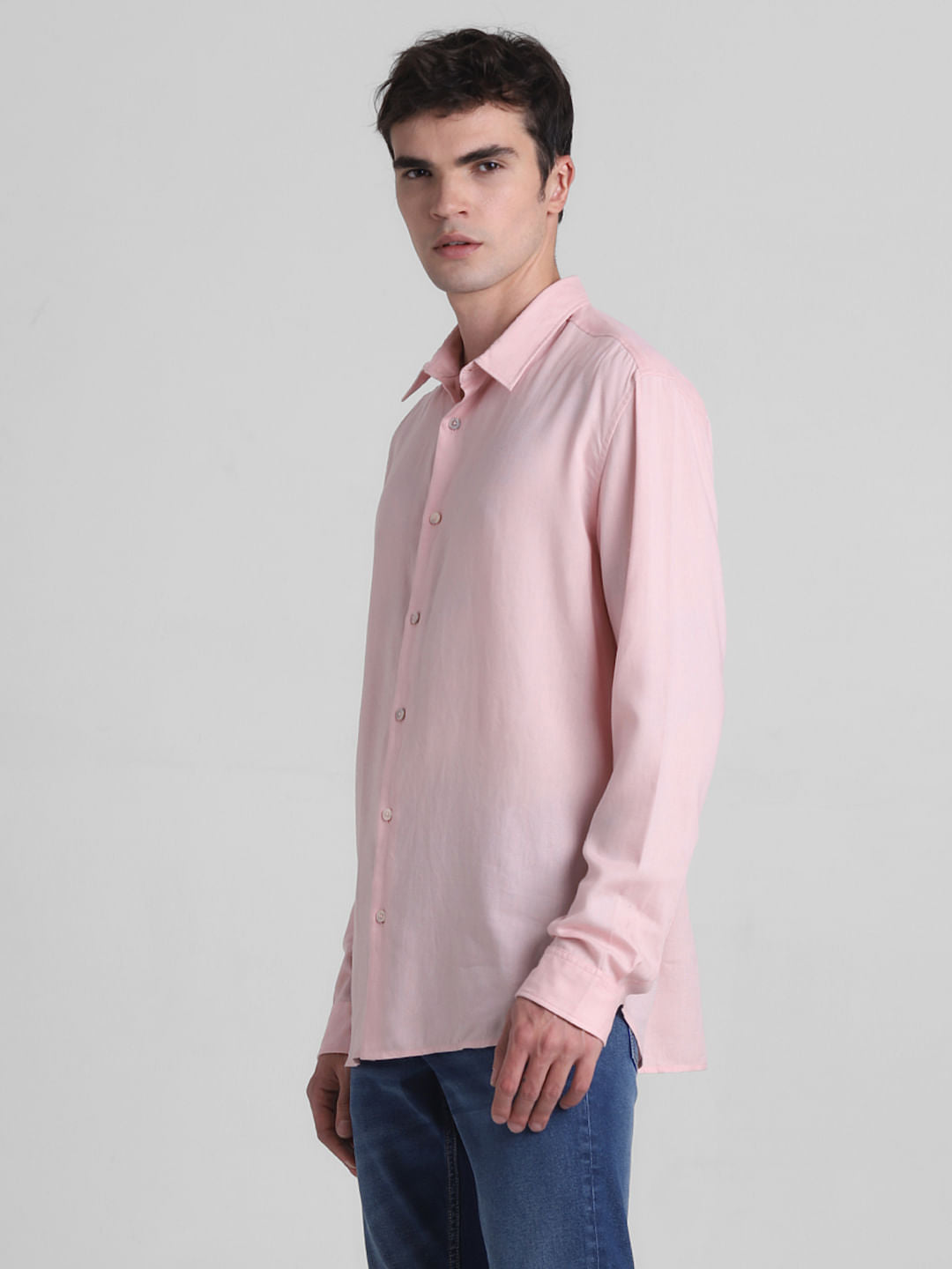 Pink Full Sleeves Shirt