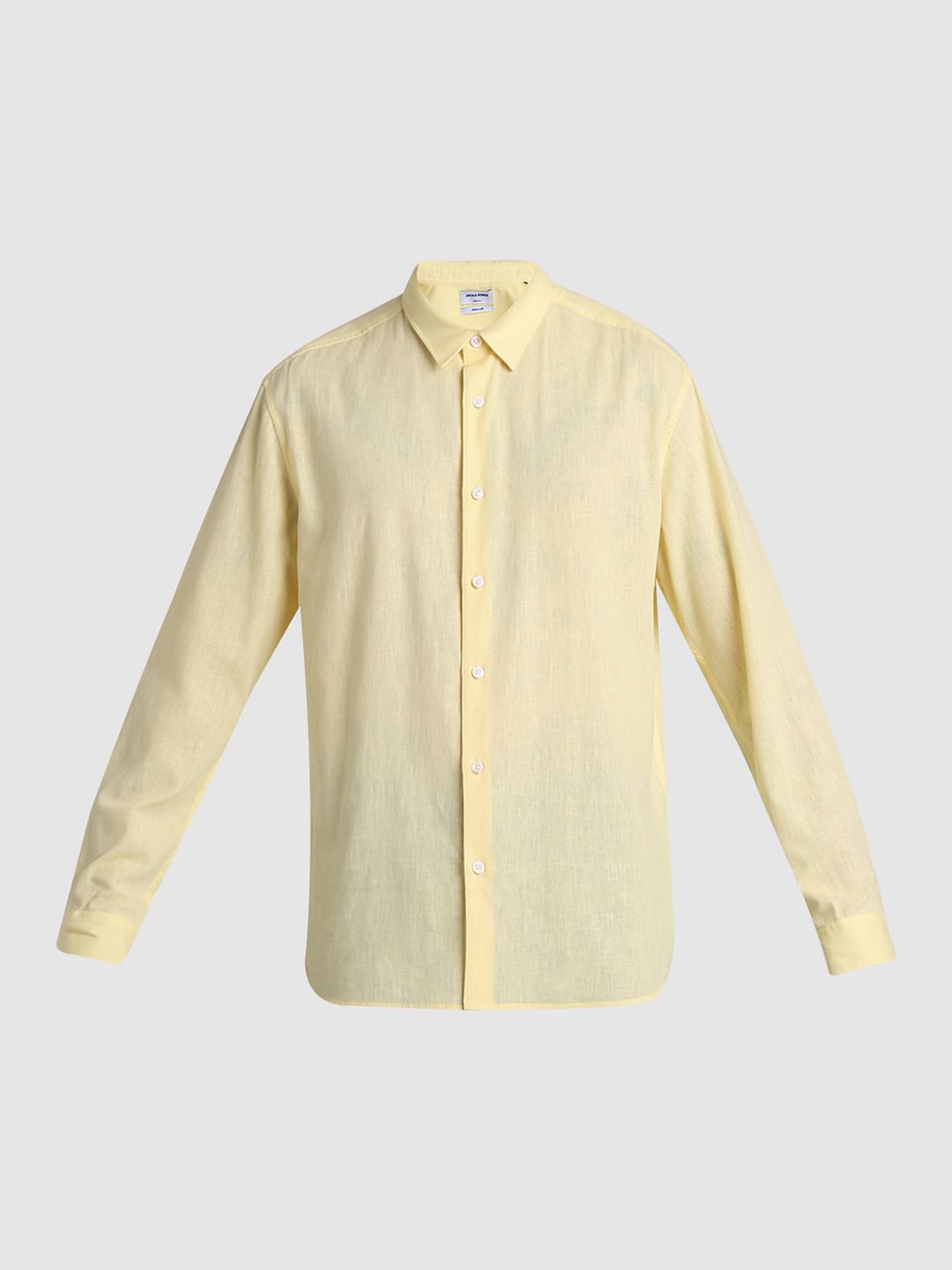 Yellow Full Sleeves Shirt