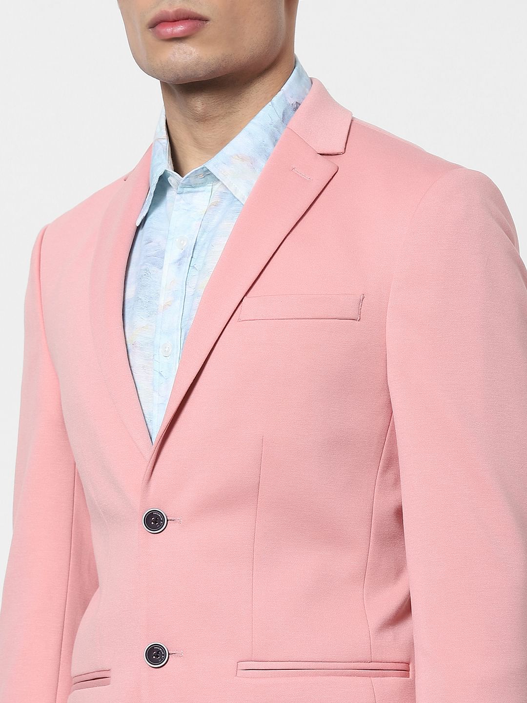 Pink Tailored Formal Blazer