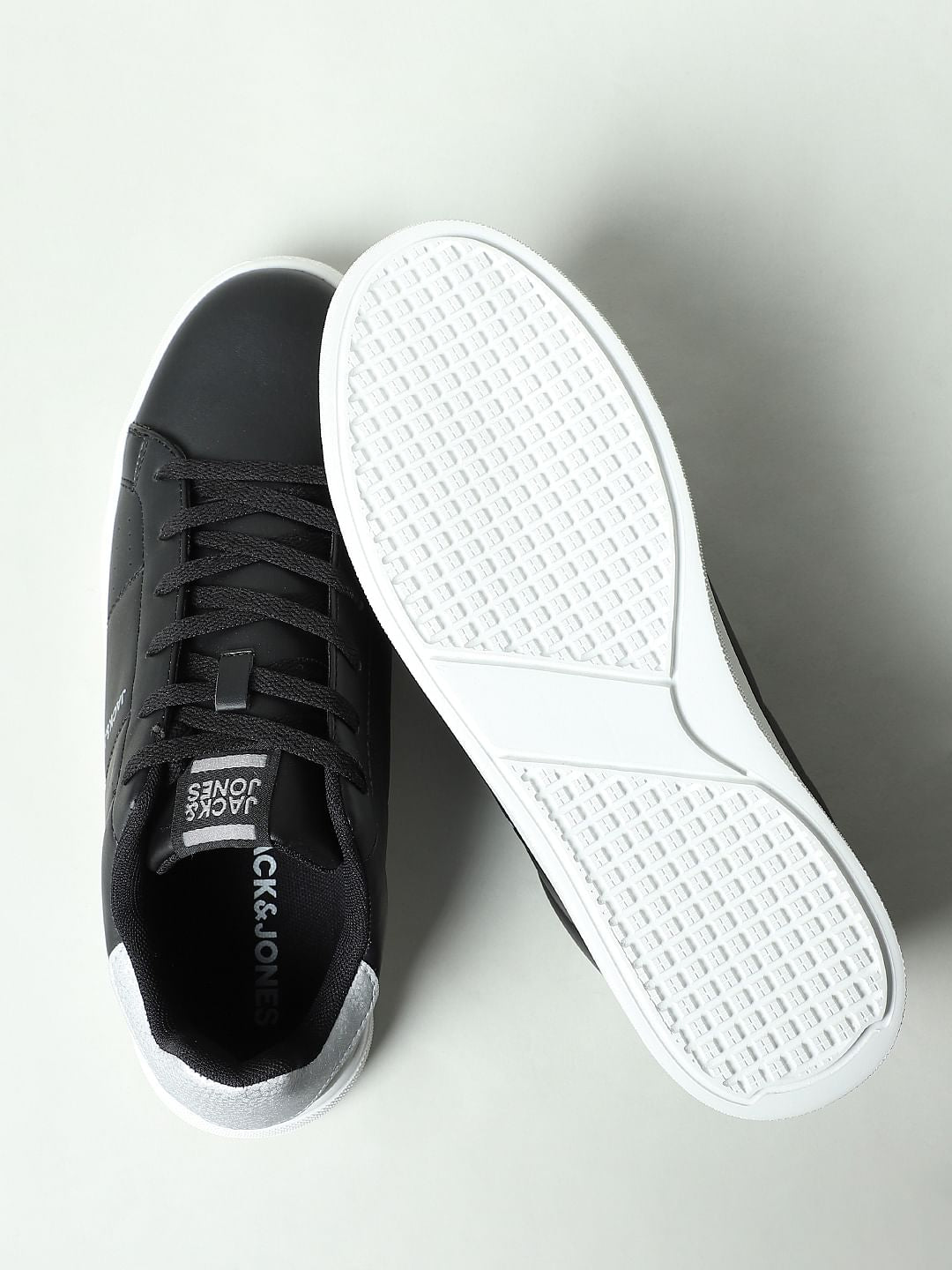 Black PU Sneakers