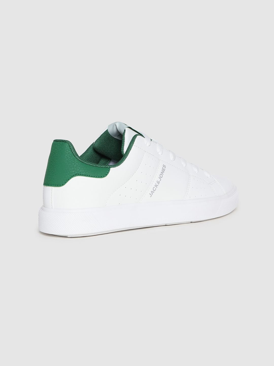 White Lace Up Sneakers