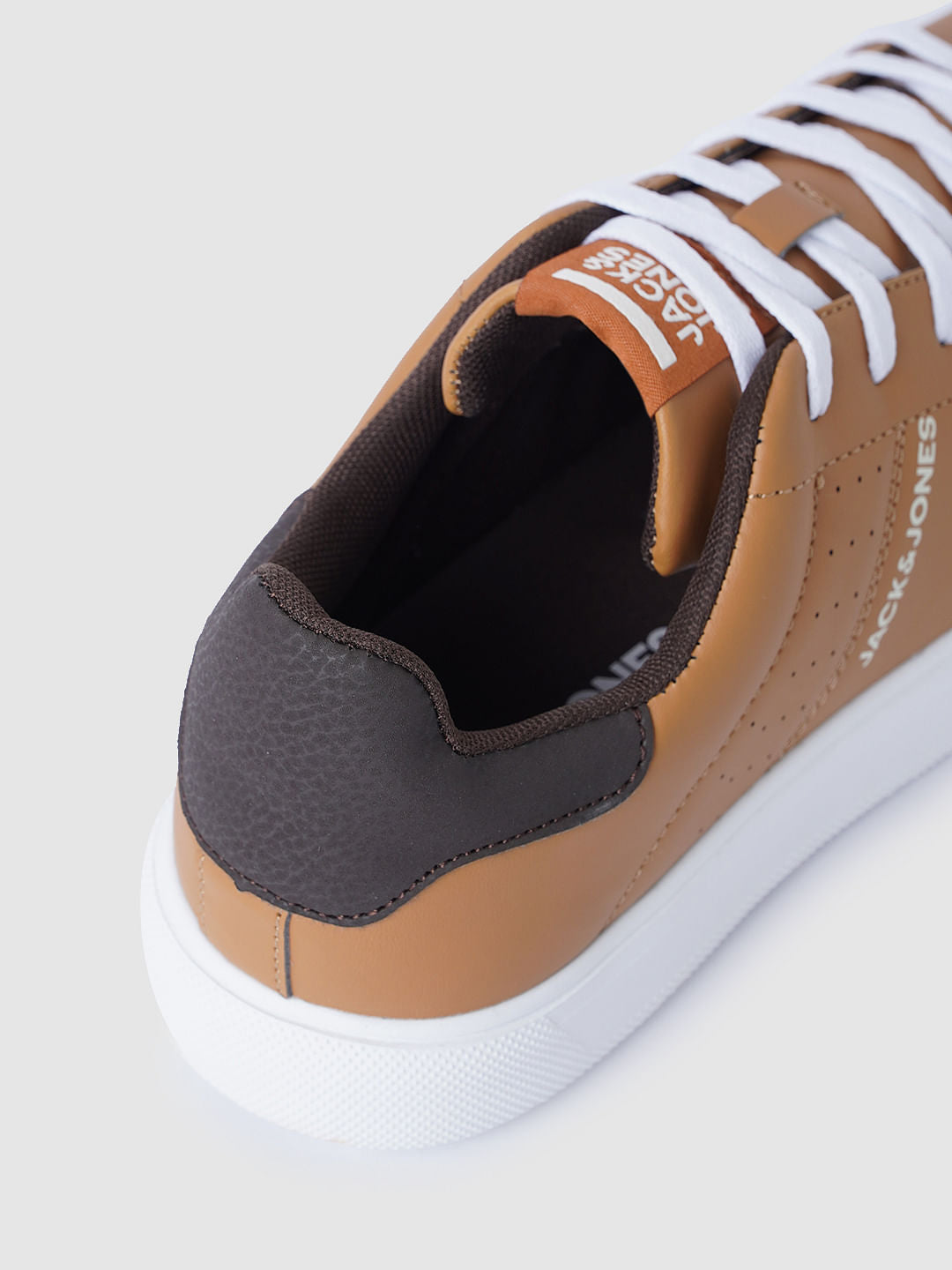 Tan PU Sneakers