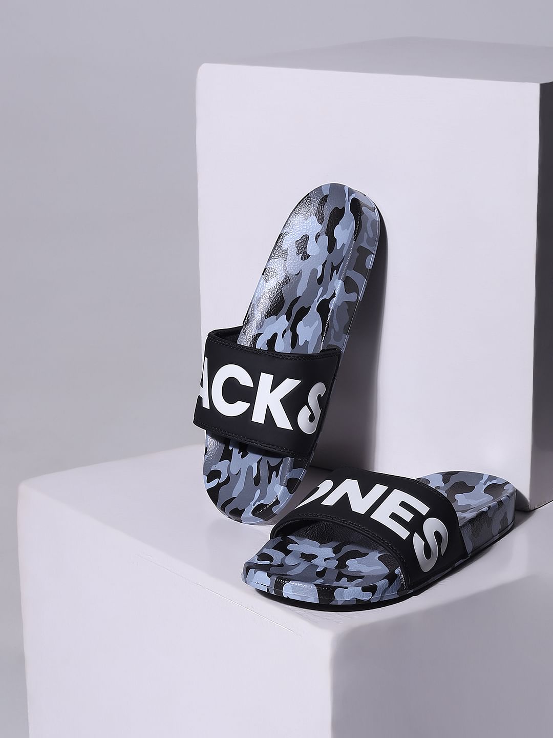 Black Camo Sliders