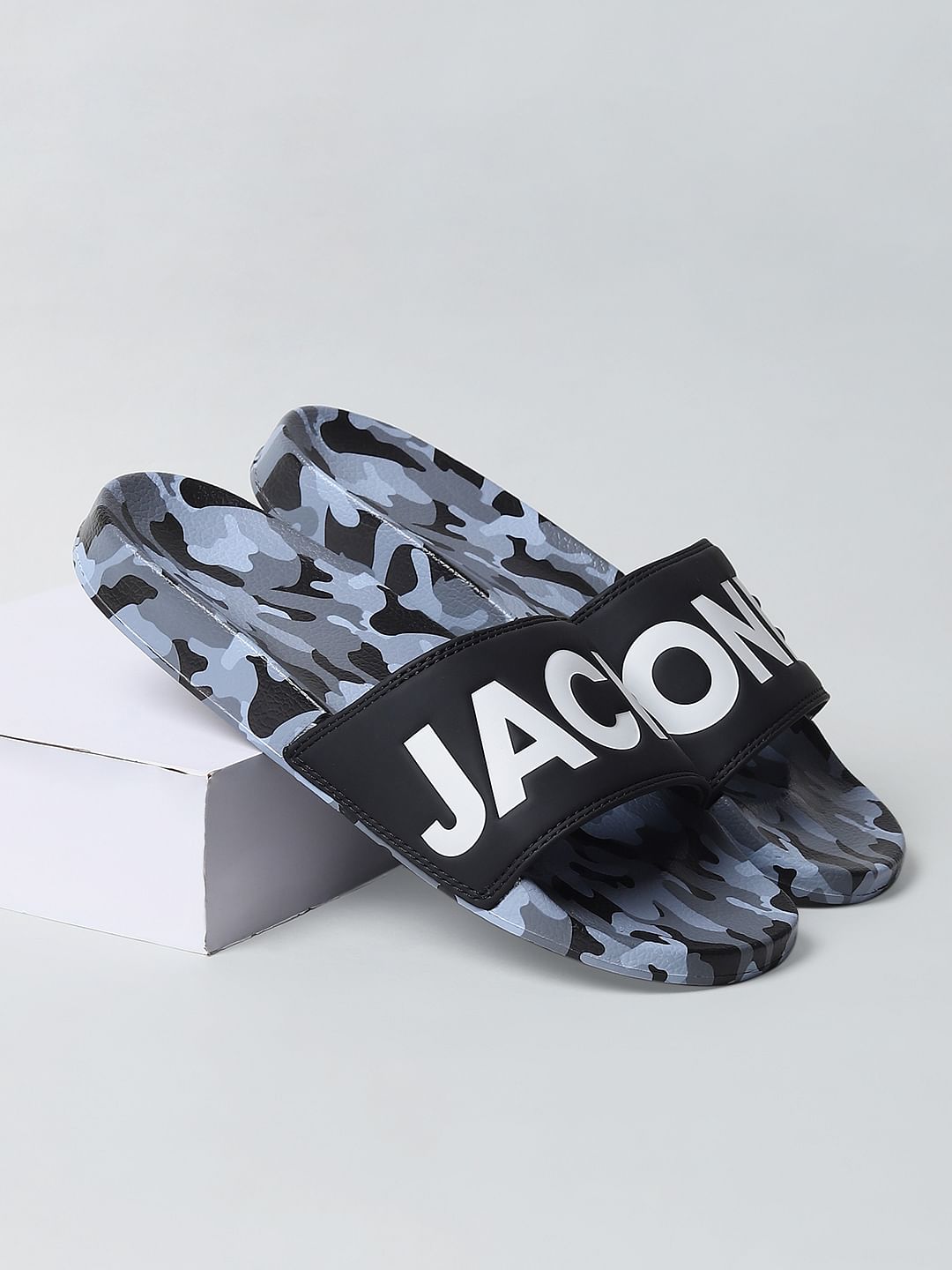 Black Camo Sliders