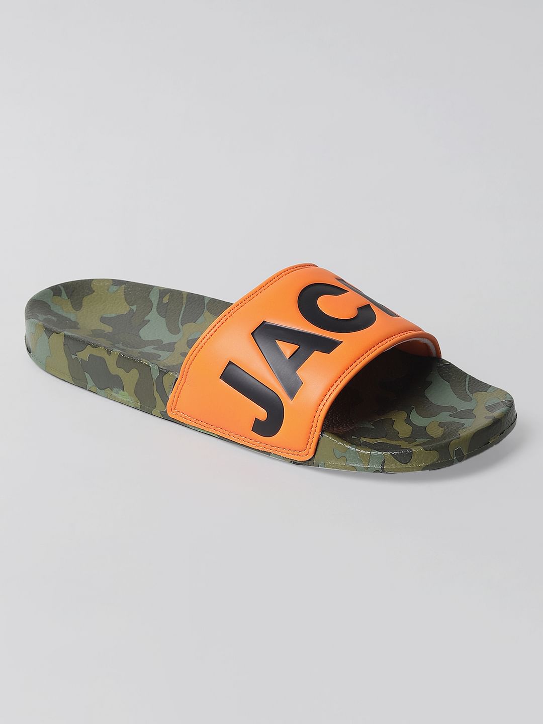 Green & Orange Camo Sliders