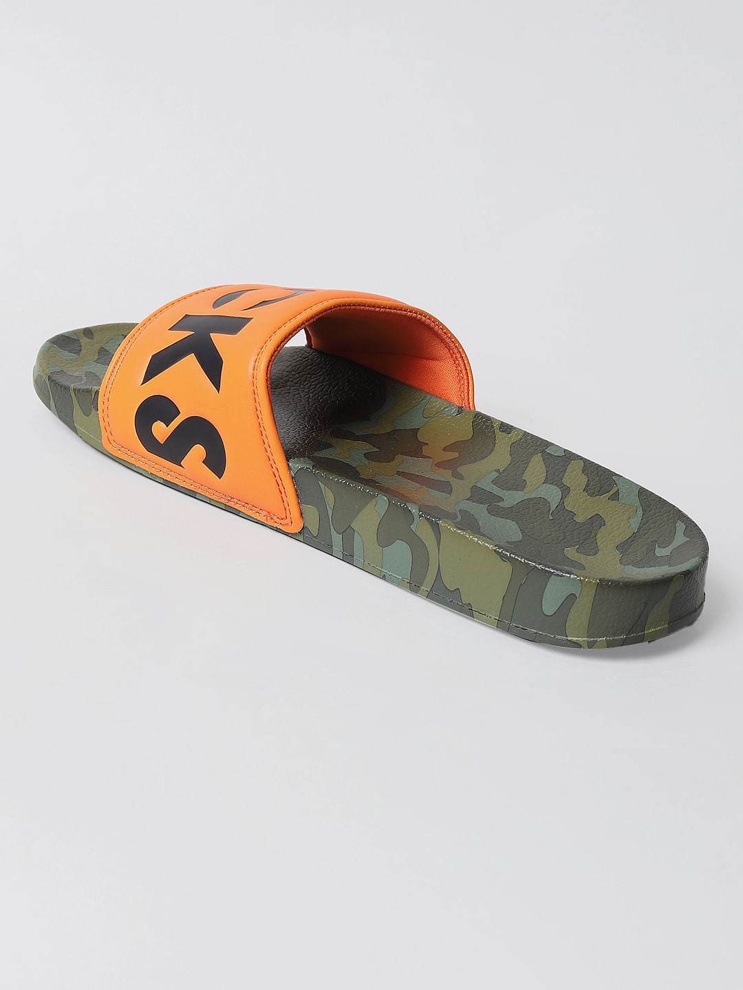 Green & Orange Camo Sliders