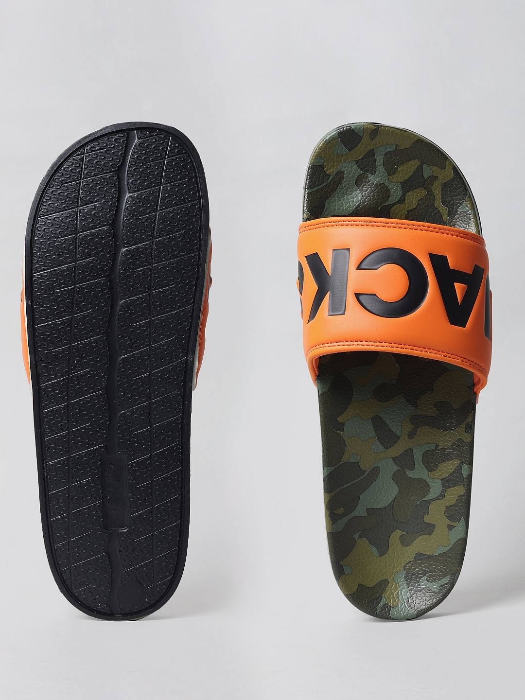 Green & Orange Camo Sliders