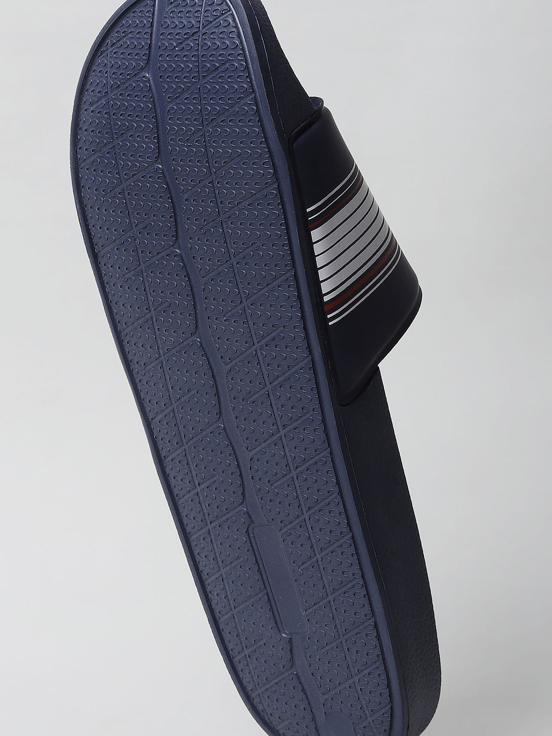 Blue Logo Print Sliders