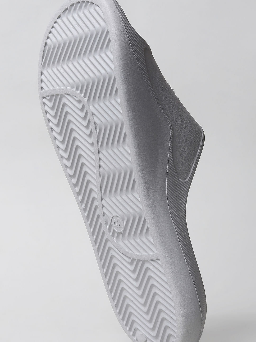 Grey Logo Print Sliders